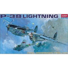 Пластиковая модель ACADEMY P-38 E/J/L Освещение 1:48 цена и информация | Конструкторы и кубики | 220.lv