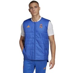 Veste vīriešiem Adidas, zila cena un informācija | Vīriešu vestes | 220.lv