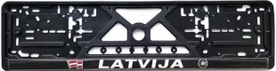 Рамка для автомобильного номера "Latvija" 520mm x 110mm Virbantė цена и информация | Авто принадлежности | 220.lv