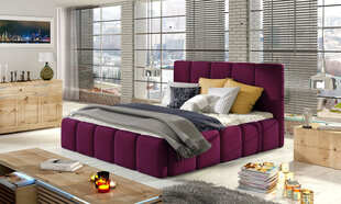 Кровать  Edvige, 140х200 см, красный цвет цена и информация | Кровати | 220.lv