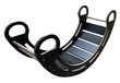 Koka montessori šūpuļkrēsls Babylike, 85cm, melns cena un informācija | Attīstošās rotaļlietas | 220.lv