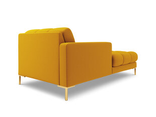 Шезлонг левый Bali, 185x102x75 см, желтый/золотой цвет цена и информация | Кресла в гостиную | 220.lv