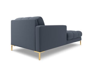 Шезлонг левый Bali, 185x102x75 см, темно-синий/золотой цвет цена и информация | Кресла в гостиную | 220.lv