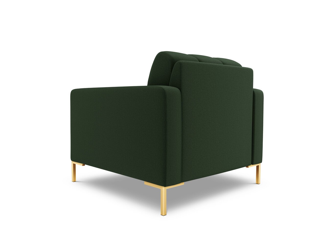 Krēsls, Bali, 87x92x75 cm, tumši zaļš/zeltains cena un informācija | Atpūtas krēsli | 220.lv