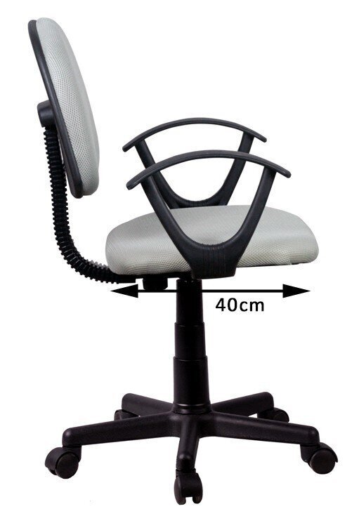 Biroja krēsls Akord FD-3, sarkans/melns cena un informācija | Biroja krēsli | 220.lv