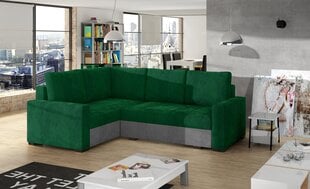 Stūra dīvāns Nore Corona, zaļš/pelēks cena un informācija | Stūra dīvāni | 220.lv