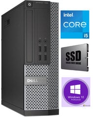 7020 SFF i5-4570 8GB 120GB SSD Windows 10 Pro цена и информация | Стационарные компьютеры | 220.lv