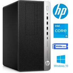 ProDesk 600 G3 MT i5-7500 16GB 1TB SSD 1TB HDD Windows 10 Pro cena un informācija | Stacionārie datori | 220.lv