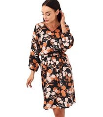 Женское платье Gast 234157 01, черный/оранжевый 234157*01-048 цена и информация | Платья | 220.lv