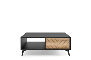 Kafijas galdiņš AKL Furniture Diamond Sands L104, brūns/melns cena un informācija | Žurnālgaldiņi | 220.lv