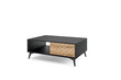 Kafijas galdiņš AKL Furniture Diamond Sands L104, brūns/melns cena un informācija | Žurnālgaldiņi | 220.lv