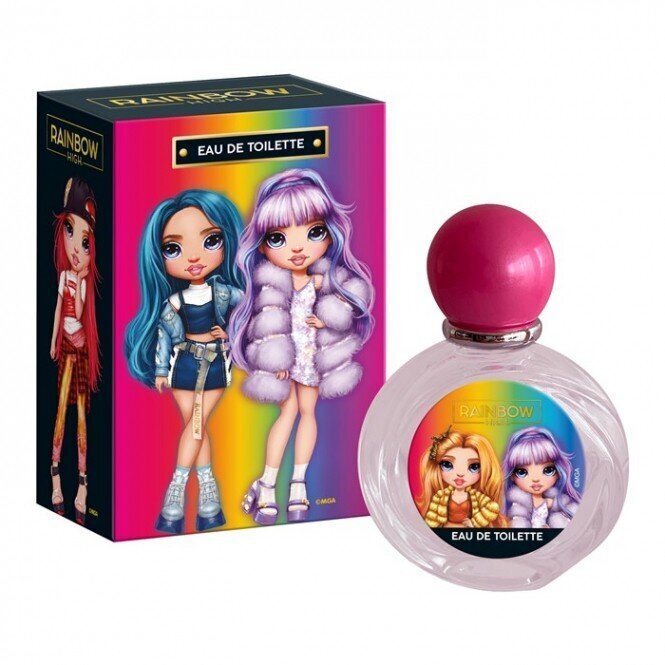 Tualetes ūdens meitenēm DreamWorks Rainbow High, 50 ml цена и информация | Bērnu smaržas | 220.lv