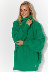 Džemperis sievietēm Makadamia, zaļš cena un informācija | Sieviešu džemperi | 220.lv