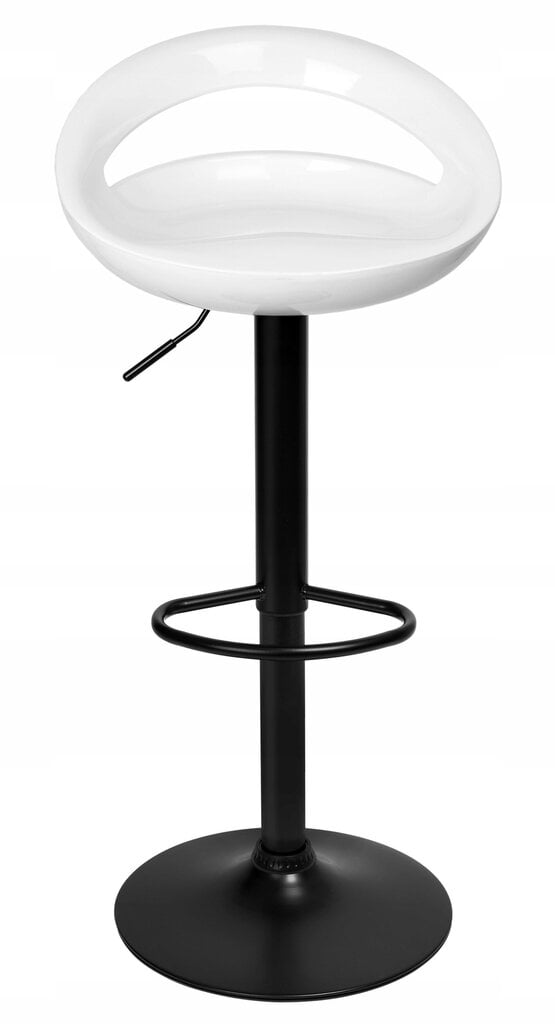Bāra krēsls eHokers, 97 cm, balts cena un informācija | Virtuves un ēdamistabas krēsli | 220.lv