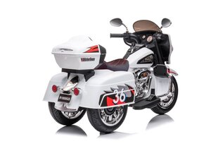 Трехколесный электромотоцикл Goldwing NEL-R1800GS, белый цена и информация | Электромобили для детей | 220.lv