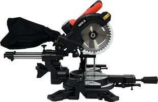 Профессиональная торцовочная пила YATO MITRE SAW 18V 185мм С ПОДАЧЕЙ 1 x 4.0Ah цена и информация | Пилы, циркулярные станки | 220.lv