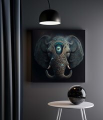 Glezna Maģiskais zilonis cena un informācija | Gleznas | 220.lv