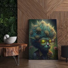 Glezna Meža cilvēka portrets mežā cena un informācija | Gleznas | 220.lv