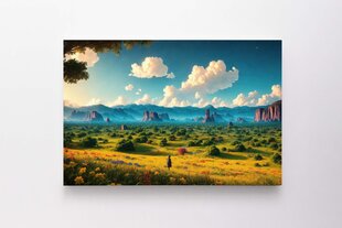 100x150см Картина - свет горы цена и информация | Картины | 220.lv