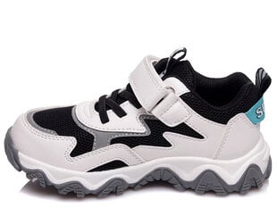 Спортивная обувь для мальчиков Weestep, белые/черные цена и информация | Детская спортивная обувь | 220.lv