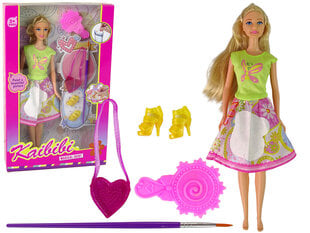 Mākslinieka lelle, rozā krāsā cena un informācija | Rotaļlietas meitenēm | 220.lv