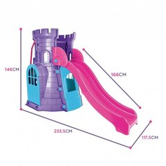Pils tornis ar slīdkalniņu Woopie цена и информация | Детские игровые домики | 220.lv