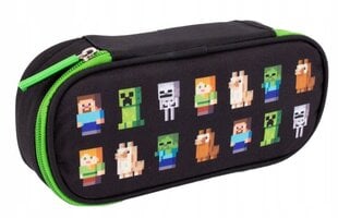 Skolas penālis Astrabag Minecraft 505021201, 22,5x9,5x7,5 cm cena un informācija | Penāļi | 220.lv