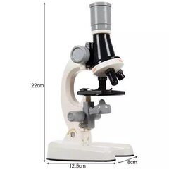 Izglītojošs mikroskops bērniem 1200x cena un informācija | Attīstošās rotaļlietas | 220.lv
