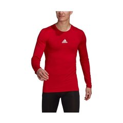 Adidas termokrekls vīriešiem TechFit Compression M GU7336, sarkans cena un informācija | Vīriešu termoveļa | 220.lv