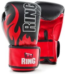 Боксерские перчатки Ring Sport Fire, красные цена и информация | Боевые искусства | 220.lv