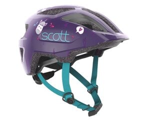 Riteņbraukšanas ķivere Scott Spunto Kid, violeta cena un informācija | Ķiveres | 220.lv