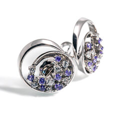 Supernova Urban Earrings серебряные серьги, покрытые 18-каратным золотом цена и информация | Серьги | 220.lv