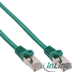 InLine 72505G, RJ45 CAT5e SF/UTP, 5 м цена и информация | Кабели и провода | 220.lv