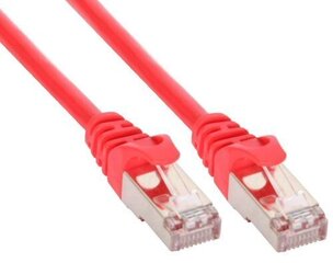 InLine 72503R, RJ45 CAT5e SF/UTP, 3 м цена и информация | Кабели и провода | 220.lv