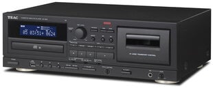 Проигрыватель кассет и CD Teac AD-850-SE/B чёрный цена и информация | DVD плееры | 220.lv