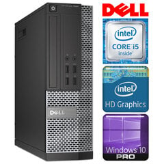 DELL 7020 SFF i5-4570 4GB 1TB DVD WIN10PRO/W7P цена и информация | Стационарные компьютеры | 220.lv