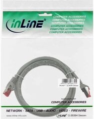 InLine 76422, RJ45 CAT6 S/FTP, 25 см цена и информация | Кабели и провода | 220.lv