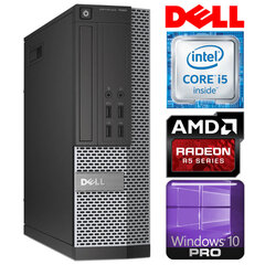 DELL 7020 SFF i5-4570 4GB 1TB R5-430 2GB DVD WIN10PRO/W7P cena un informācija | Stacionārie datori | 220.lv