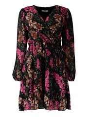 Женское платье Hailys ROMINA KL*3088 4067218689881, черное/розовое цена и информация | Платья | 220.lv