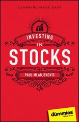 Investing in Stocks For Dummies cena un informācija | Ekonomikas grāmatas | 220.lv