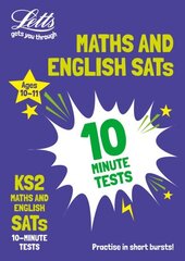 KS2 Maths and English SATs 10-Minute Tests: For the 2024 Tests cena un informācija | Grāmatas pusaudžiem un jauniešiem | 220.lv
