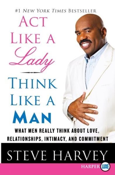Act Like a Lady, Think Like a Man Large Print: What Men Really Think about Love, Relationships, Intimacy, and Commitment Large type / large print edition цена и информация | Pašpalīdzības grāmatas | 220.lv