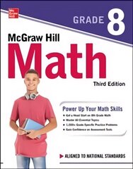 McGraw Hill Math Grade 8, Third Edition 3rd edition cena un informācija | Ekonomikas grāmatas | 220.lv