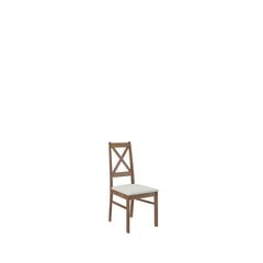 Ēdamistabas komplekts ADRK Furniture Rodos 38, brūns/smilškrāsas cena un informācija | Ēdamistabas komplekti | 220.lv