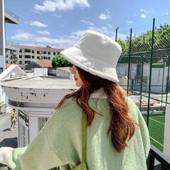 Шапка-панама Fuzzy Bucket Hat, универсальная цена и информация | Женские шапки | 220.lv