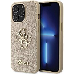 Guess GUHCN61HG4SGD iPhone 11 | Xr 6.1" złoty|gold hardcase Glitter Script Big 4G цена и информация | Чехлы для телефонов | 220.lv