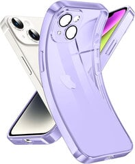 Soundberry transparent silicone  Apple iPhone 13 purple цена и информация | Чехлы для телефонов | 220.lv