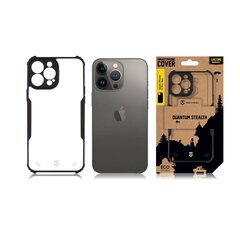 Tactical Quantum Stealth Cover for Apple iPhone 13 Pro Max Clear|Black цена и информация | Чехлы для телефонов | 220.lv