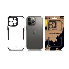 Tactical Quantum Stealth Cover for Apple iPhone 13 Pro Clear|Black цена и информация | Чехлы для телефонов | 220.lv