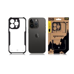 Tactical Quantum Stealth Cover for Apple iPhone 14 Pro Clear|Black цена и информация | Чехлы для телефонов | 220.lv